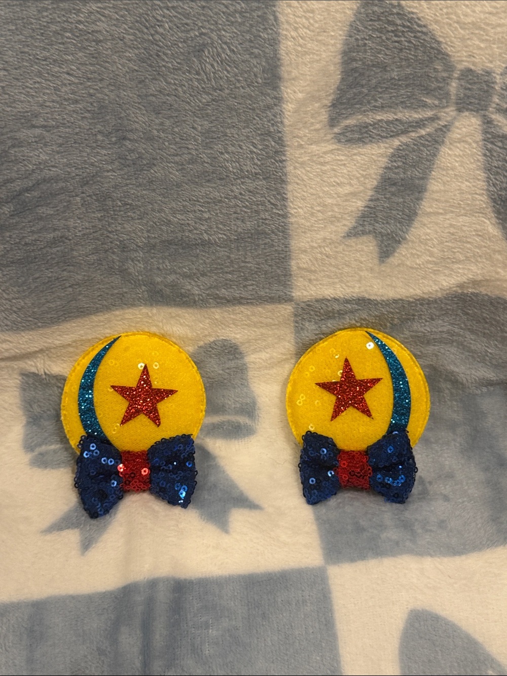 PIXAR Minnie ear Kids hair clips